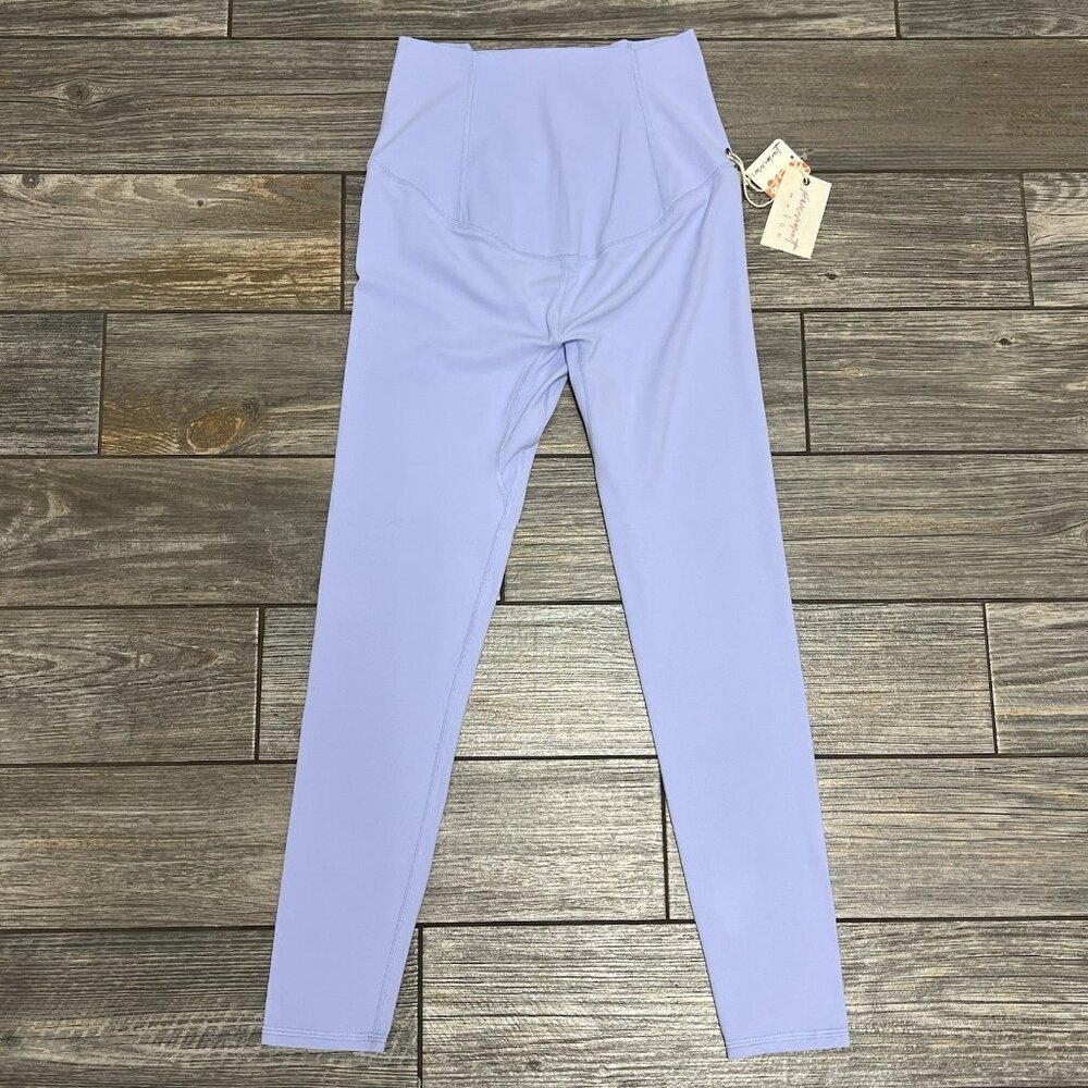 NWT $108 Free People Movement x Hatch Never Better Maternity Leggings XS Orchid - Picture 9 of 16
